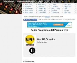 RADIO PROGRAMAS DEL PERÚ