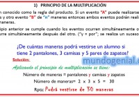 PRINCIPIO DE LA MULTIPLICACIÓN