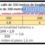 en un plano de una ciudad...
