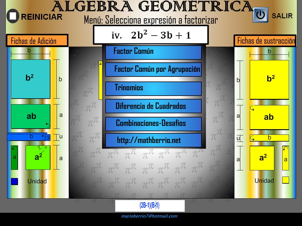 ALGEBRA GEOMÉTRICA – Mundo Genial de la Matemática